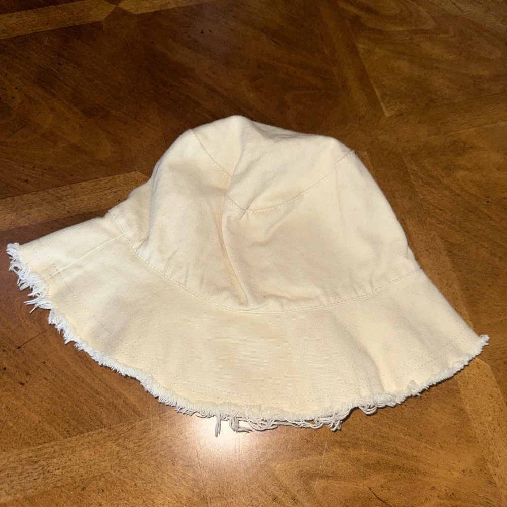 Cream Bucket Hat